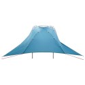 VidaXL Namiot samochodowy niebieski 350 x 250 cm Poliester i Stal