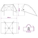 VidaXL Namiot samochodowy z dachem niebieski 308 x 215 x 220 cm