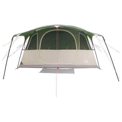 VidaXL Namiot tunelowy Zielony 366 x 244 x 198 cm Poliester i Stal