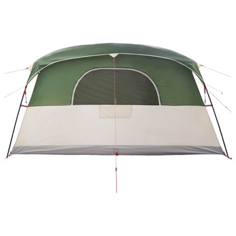 VidaXL Namiot tunelowy Zielony 366 x 244 x 198 cm Poliester i Stal
