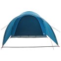 VidaXL Namiot tunelowy niebieski 370 x 275 x 210 cm Poliester i Stal