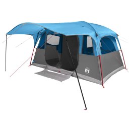 VidaXL Namiot tunelowy niebieski 427 x 305 x 205 cm Poliester i Stal