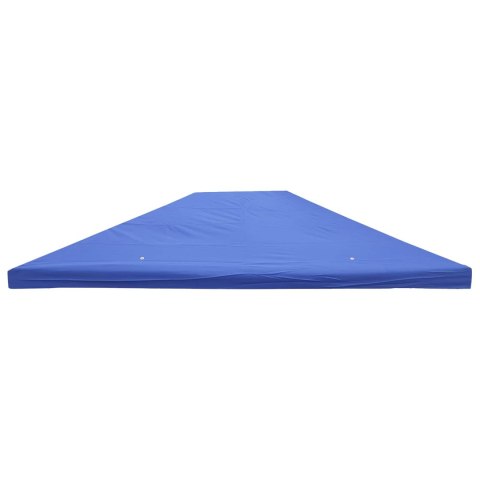 VidaXL Pokrycie altany 300 x 400 cm niebieski