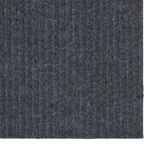 VidaXL Chodnik dywanowy Szary 80 x 150 cm tkanina