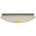 VidaXL Maty na schody 15 szt. 65x24x4 cm Taupe Półokrągłe Duże