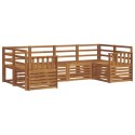 VidaXL Zestaw sofy narożnej 6 pcs Naturalny