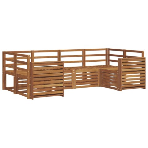 VidaXL Zestaw sofy narożnej 6 pcs Naturalny
