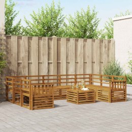 ZESTAWY SOF 10 PCS NATURALNY LITE DREWNO AKACJI