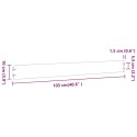 VidaXL Obrzeża trawnikowe 50 szt. 10x103 cm Stal ocynkowana