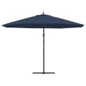 VidaXL Parasol na wysięgniku 3,5 m, niebieski