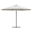 VidaXL Parasol na wysięgniku 3,5 m, piaskowy
