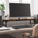 PODSTAWKA POD MONITOR PRZYDYMIONY DĄB 85X23X15,5CM