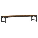 PODSTAWKA POD MONITOR PRZYDYMIONY DĄB 85X23X15,5CM