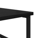 VidaXL Półka na książki Czarny Dąb 50 x 33 x 188,5 cm