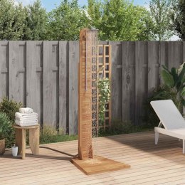 VidaXL Prysznic ogrodowy z litego drewna tekowego, 70 x 75 x 204 cm