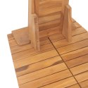 VidaXL Prysznic ogrodowy z litego drewna tekowego, 70 x 75 x 204 cm