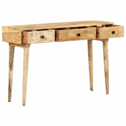 VidaXL Stolik konsola, 115x35x76 cm, lite drewno mango