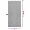 VidaXL Ręczniki Sportowe 2 pcs ciemno szary 100 x 50 cm