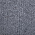 VidaXL Chodnik dywanowy Jasnoszary 80 x 150 cm tkanina