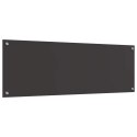 VidaXL Panel kuchenny Ciemnoszary 120 x 40 cm szkło hartowane