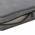 VidaXL Sofa dla psa, ciemnoszara, 72x45x30 cm, pluszowa
