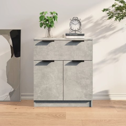 VidaXL Szafka, szarość betonu, 60x30x70 cm, materiał drewnopochodny