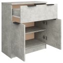 VidaXL Szafka, szarość betonu, 60x30x70 cm, materiał drewnopochodny