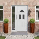 VidaXL Donica 2 pcs Rdzawy 30 x 30 x 75 cm