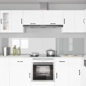 VidaXL Panel kuchenny 2 pcs przezroczysty 120 x 50 cm szkło hartowane