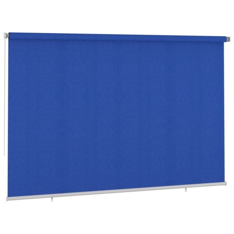 ROLETA ZEWNĘTRZNA 350X230CM NIEBIESKA HDPE