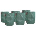 VidaXL Torby na odpady do ogrodu 12 pcs Zielony 66 x 66 x 83,5 cm