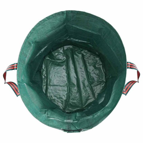VidaXL Torby na odpady do ogrodu 12 pcs Zielony 66 x 66 x 83,5 cm