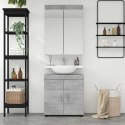 ZESTAW MEBLI ŁAZIENKOWYCH TULUM 2 PCS BETONOWY SZARY