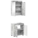 ZESTAW MEBLI ŁAZIENKOWYCH TULUM 2 PCS BETONOWY SZARY