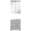 ZESTAW MEBLI ŁAZIENKOWYCH TULUM 2 PCS BETONOWY SZARY
