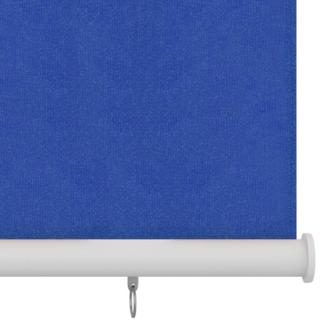 VidaXL Roleta zewnętrzna, 200x140 cm, niebieska, HDPE