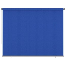 VidaXL Roleta zewnętrzna, 300x230 cm, niebieska, HDPE