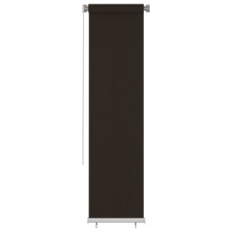 VidaXL Roleta zewnętrzna, 60x230 cm, brązowa, HDPE
