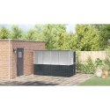 WOLIERA PTASZARNIA KLATKA DLA PTAKÓW 165X318X200 STAL OCYNKOWANA