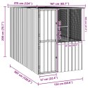 WOLIERA PTASZARNIA KLATKA DLA PTAKÓW 165X318X200 STAL OCYNKOWANA