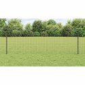 SŁUPEK OGRODZENIOWY 44 EL. SZARY 100CM STAL 100X8,5CM