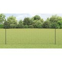SREBRNE SŁUPKI OGRODZENIOWE 44 PCS SZARY DUŻY STAL