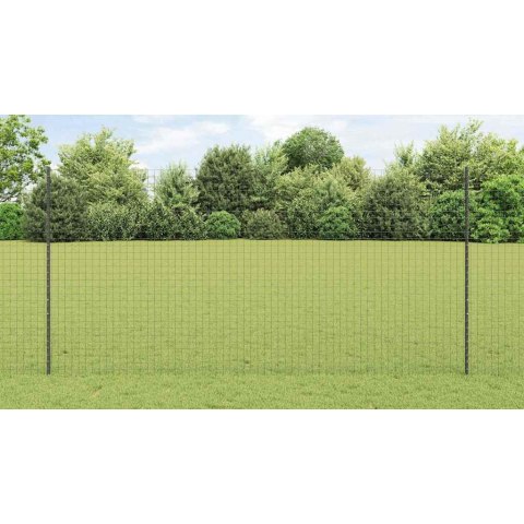 SREBRNE SŁUPKI OGRODZENIOWE 44 PCS SZARY STANDARDOWE