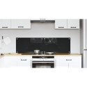 PANEL KUCHENNY ŚCIENNY OCHRONNY 2 SZT CZARNY 70X40 SZKŁO HARTOWANE