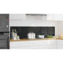 PANEL KUCHENNY ŚCIENNY OCHRONNY 2 SZT CZARNY 90X40 SZKŁO HARTOWANE