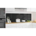 PANEL KUCHENNY ŚCIENNY OCHRONNY 2 SZT CZARNY 90X50 SZKŁO HARTOWANE
