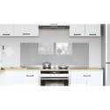 PANEL KUCHENNY ŚCIENNY OCHRONNY 2 SZT. JASNOSZARY 70X50 SZKŁO HARTOWANE