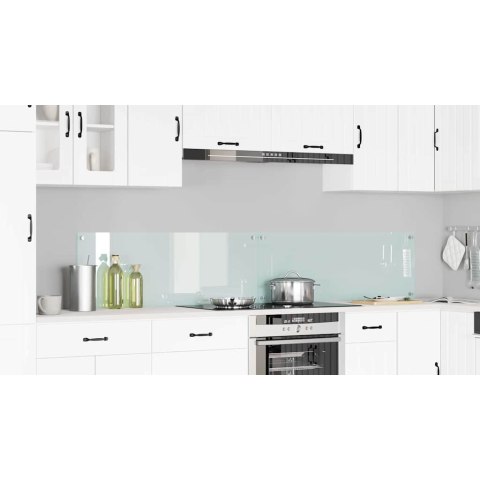 PANEL KUCHENNY ŚCIENNY OCHRONNY 2 SZT. MLECZNY 110X40 SZKŁO HARTOWANE