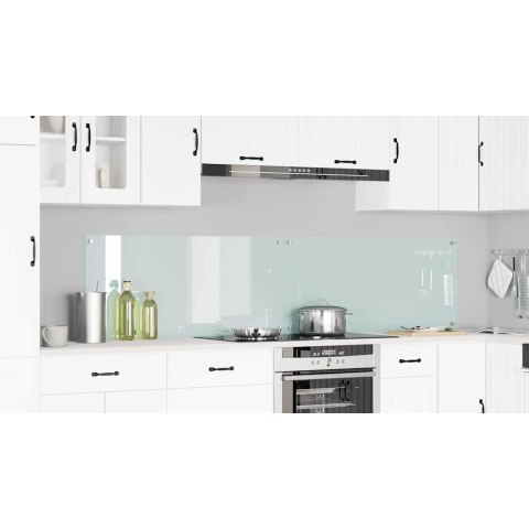 PANEL KUCHENNY ŚCIENNY OCHRONNY 2 SZT. MLECZNY 110X50 SZKŁO HARTOWANE