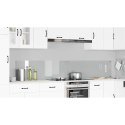 PANEL KUCHENNY ŚCIENNY OCHRONNY 2 SZT. PRZEZROCZYSTY 120X40 SZKŁO HARTOWANE